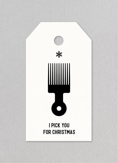 I Pick You Gift Tag