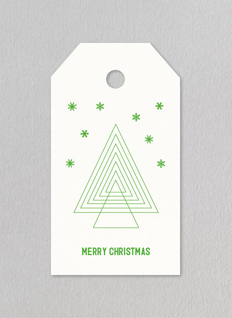 Christmas Tree Gift Tag