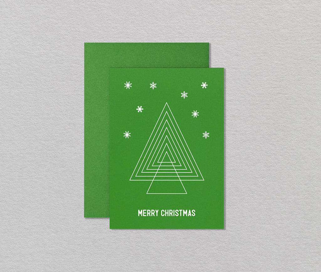 Graphic Christmas Tree Gift Card