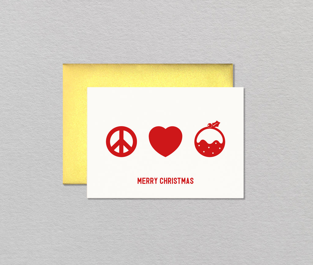 Peace, Love, Pudding Gift Card